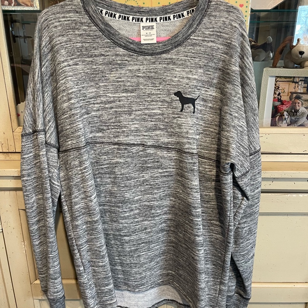 PINK Victoria's Secret Gray Sweatshirt